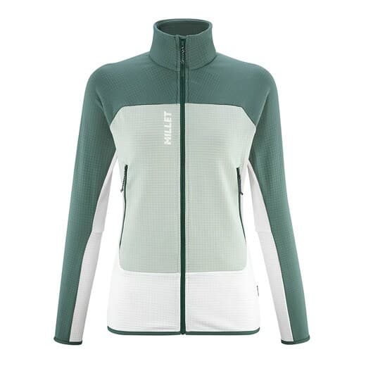 Detalle de Millet FUSION GRID JKT W Mujer 🧥 Chaqueta Técnica Ligera