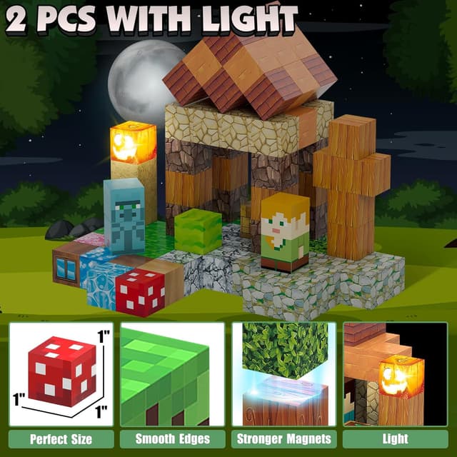 Thumbnail 4 de AIDYVOI Magnetic Blocks 3D Building Set 🧩