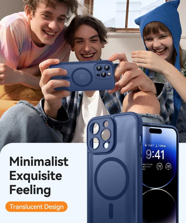 Thumbnail 6 de CANSHN Magnetic iPhone 14 Pro Case 6.1in