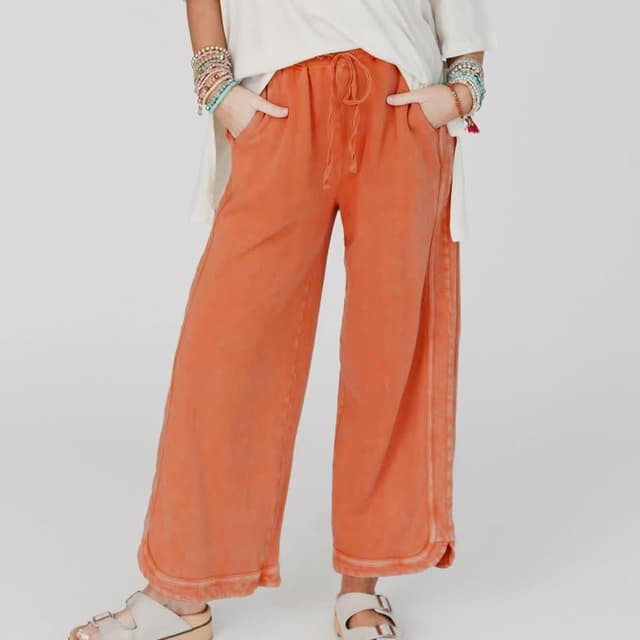 Thumbnail 6 de Hixiaohe Wide Leg Sweatpants High Waist