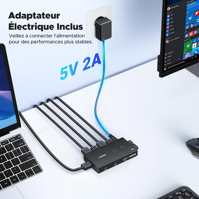 Thumbnail 6 de UGREEN Commutateur KVM 4K 60Hz