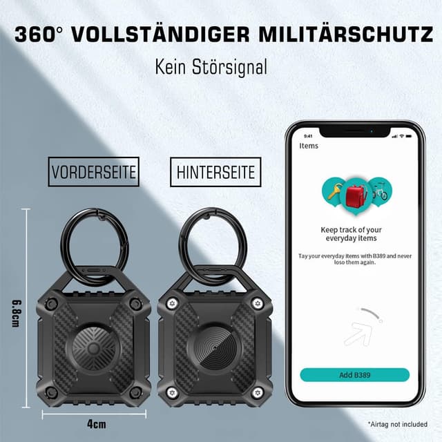 Thumbnail 4 de ONEONTA Airtag Hülle 2er Pack