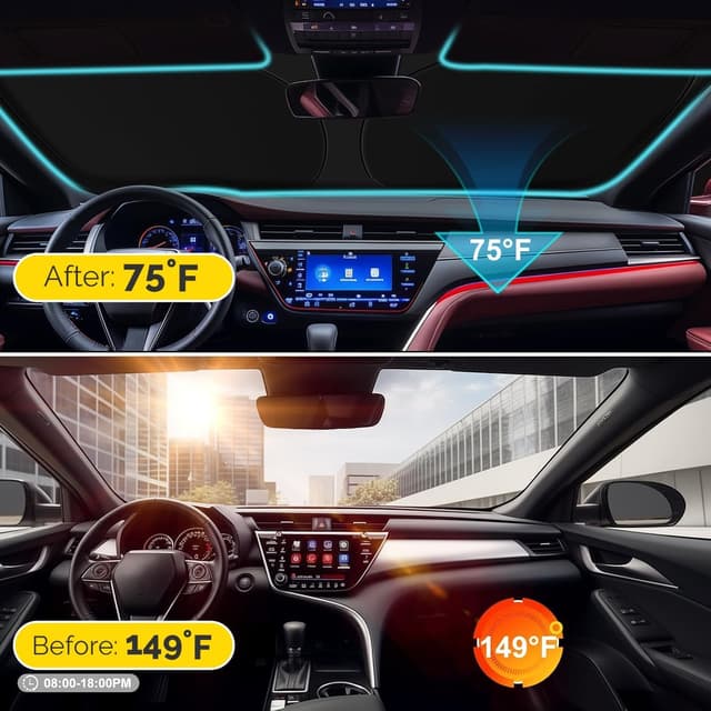 Thumbnail 2 de SHINEHOME Subaru Crosstrek Sun Shade