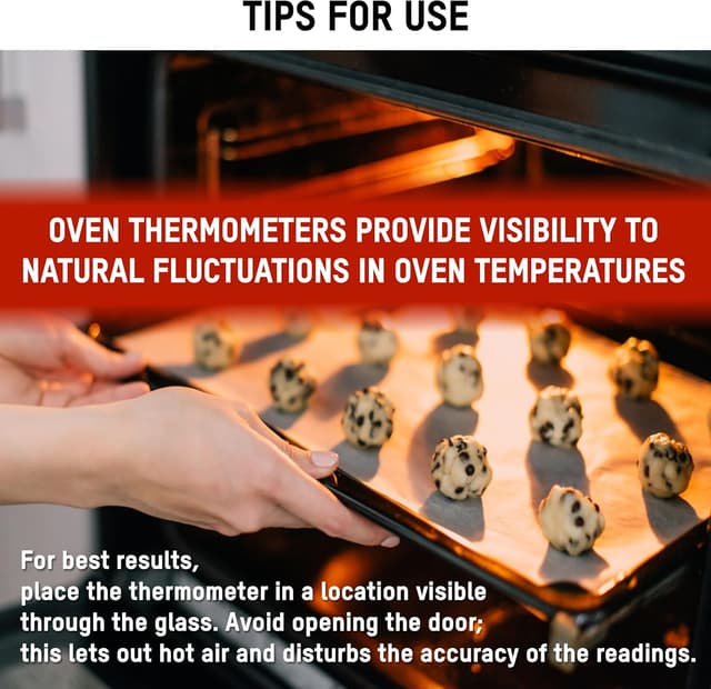 Detalle 2 de Taylor Precision Products Large Dial Thermometer (Silver) — Extra-Large Oven Dial