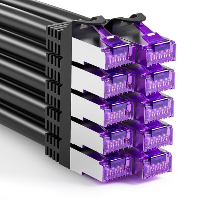 Detalle de FGB 10 Gbps Patchkabel 0,25 m CAT7 📡