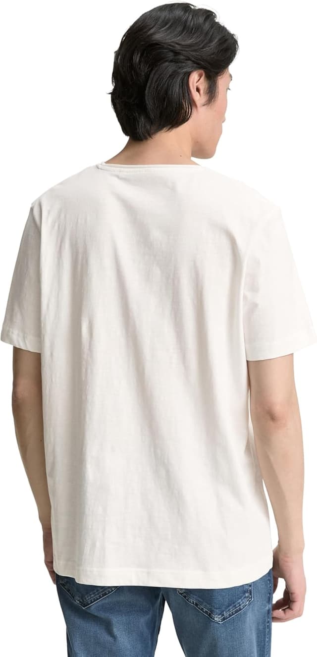 Detalle de Tom Tailor 1046755 T-Shirt da uomo con maniche corte