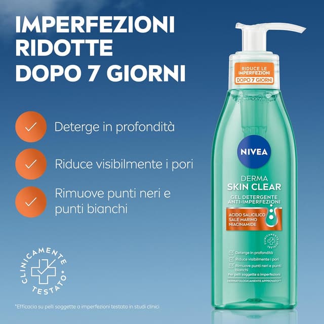 Thumbnail 1 de NIVEA Skin Clear Anti Imperfezioni 150 ml