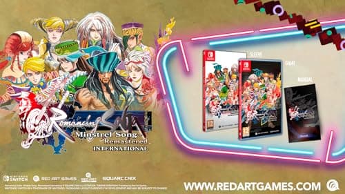 Detalle de Romancing SaGa: Minstrel Song Remastered International (Nintendo Switch) de Red Art Games