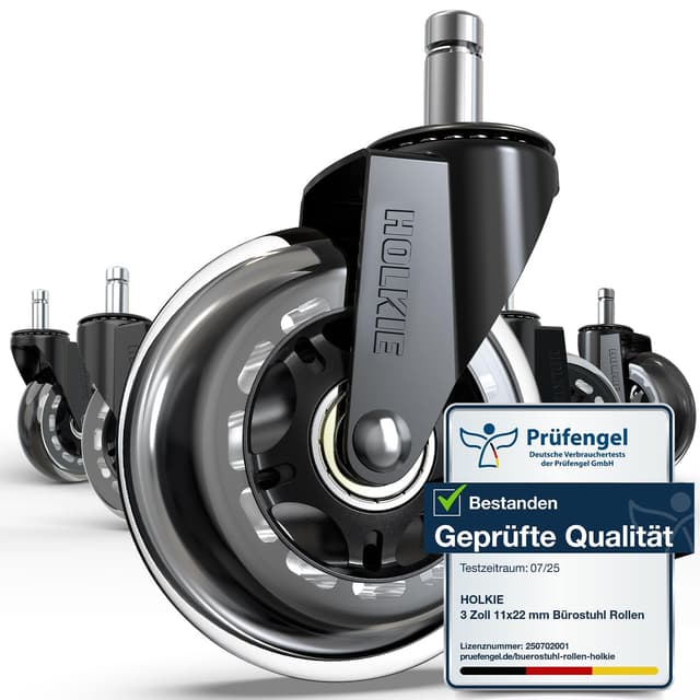 Detalle de HOLKIE Bürostuhl Rollen 11×22 mm