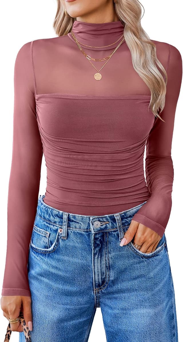 Thumbnail 5 de Avidlove Damen Body Mesh Langarm 1 Stück