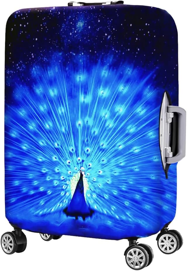 Detalle de 7-Mi Black Suitcase Protective Trolley Case Cover (18–30")