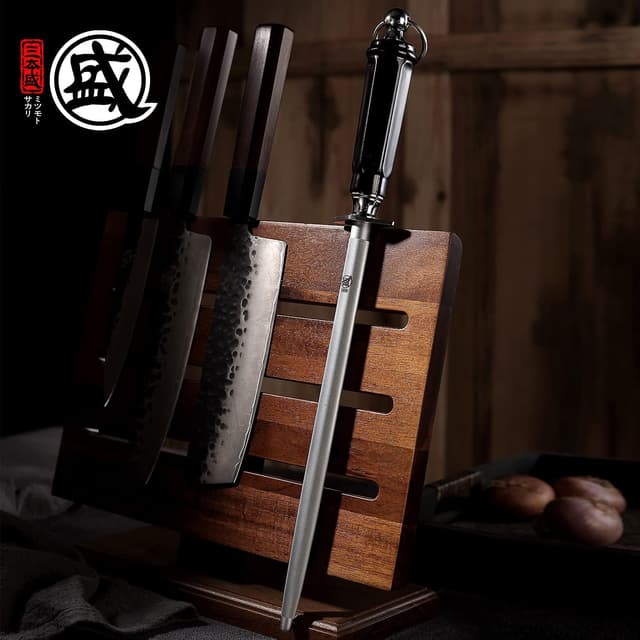 Thumbnail 4 de MITSUMOTO SAKARI Afilador de Cuchillos Profesional Diamante 🔪