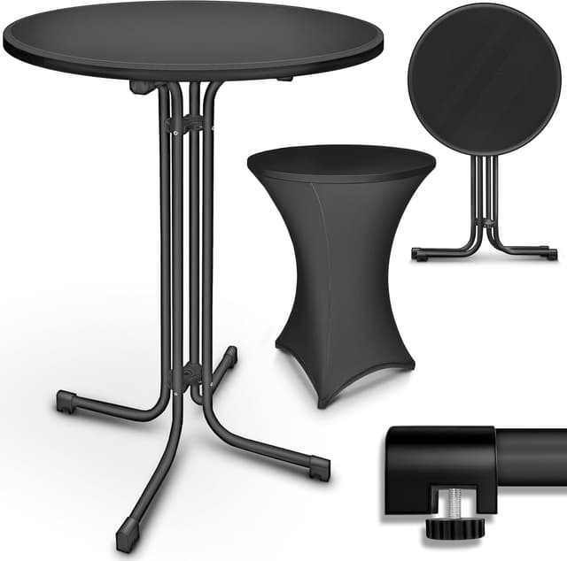 Imagen de tillvex Tavolo alto pieghevole 70 cm 📐 en OfertitasTOP