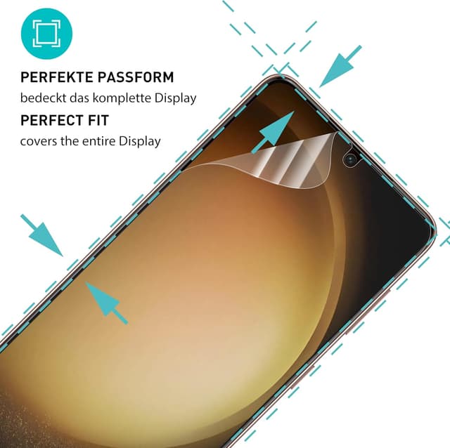 Detalle 2 de smartect TPU Protector Pantalla Galaxy S23 Plus 📱 Mat 2 Piezas