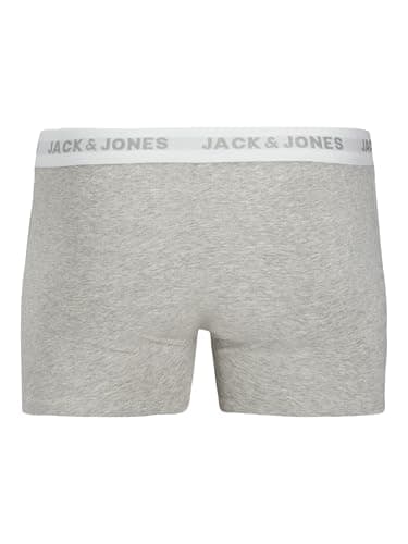 Detalle 2 de JACK & JONES Trunks 7-Pack de algodón con elastano (Light Grey Melange)
