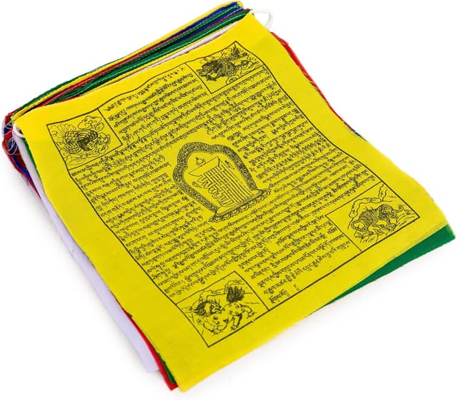 Detalle de Bandiera tibetana 25,4x30,5 cm ⛅