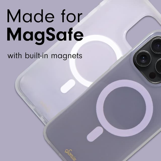 Detalle 1 de Sonix Jelly Lavender MagSafe Case for iPhone 16 Pro Max