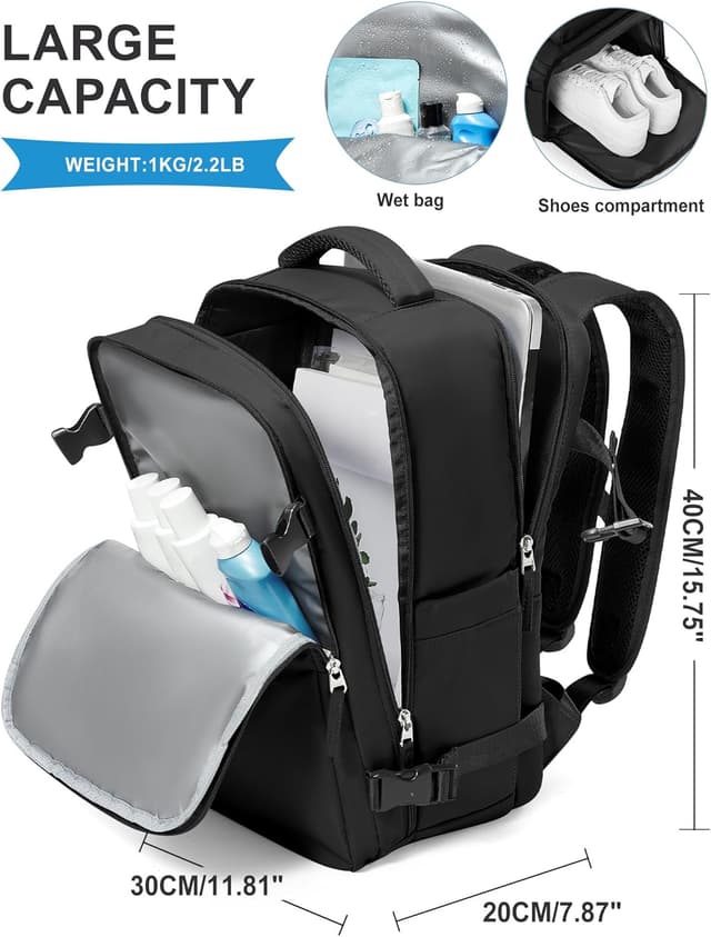 Thumbnail 4 de SZLX Vakuum Rucksack Ryanair Handgepäck 40x30x20