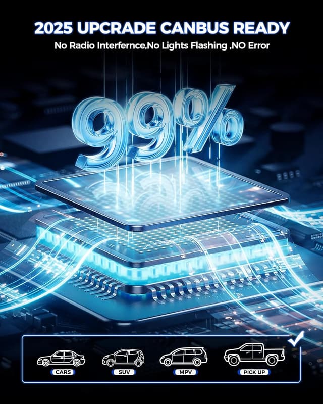 Thumbnail 6 de Marsauto H1 Fog Light Bulb (MF2) 6500K 1:1 LED for Fog, Side Marker & Parking Light Combos