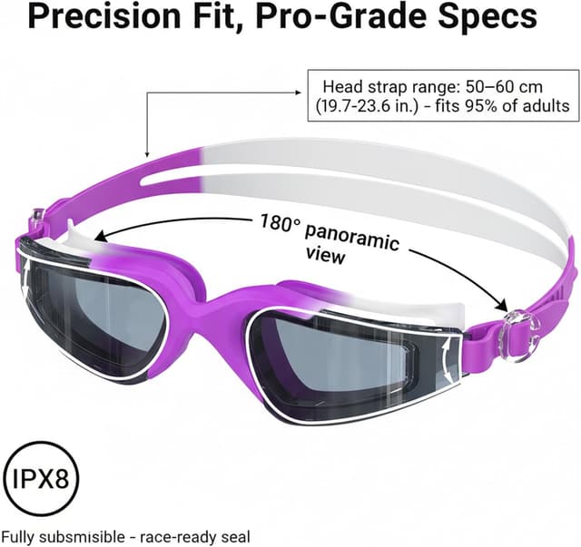 Thumbnail 3 de Seaflar Gafas Natación antivaho 180°