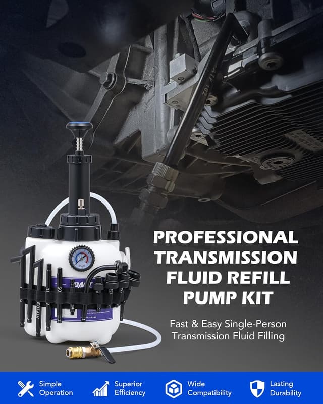 Detalle 2 de Orion Motor Tech 3L Transmission Fluid Pump Kit with 12 ATF Aluminum Adapters