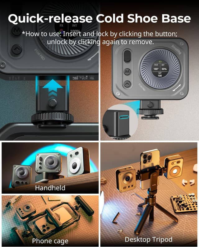 Thumbnail 6 de SMALLRIG Vibe P108 Pro luce 5W