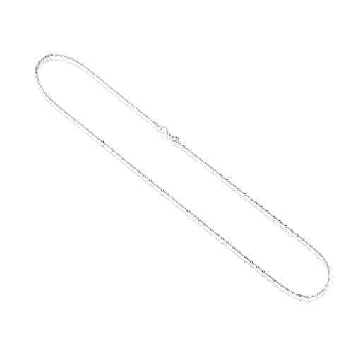 Detalle de GD GOOD.designs cadena de plata 925 para mujer (sin colgante) 1,3 mm, varias longitudes