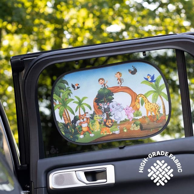 Thumbnail 4 de Karids Car Sun Shade 48x30cm 2 Pack