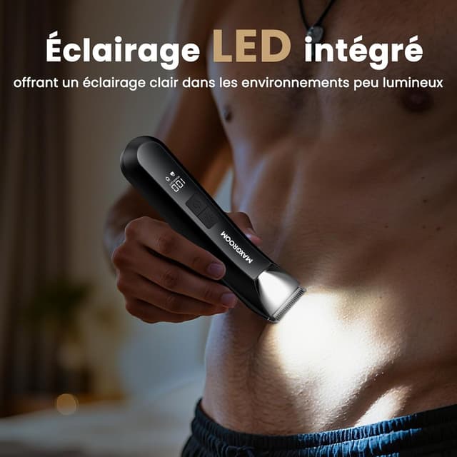 Detalle de MAXGROOM tondeuse corps homme 3 en 1