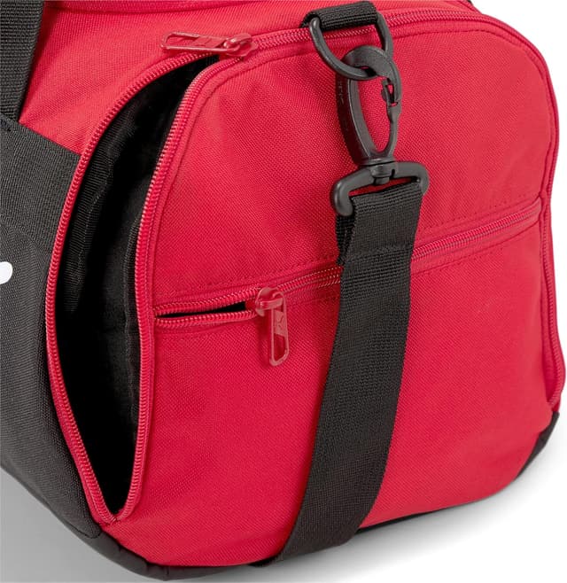 Detalle de Puma teamGoal 23 Teambag S : sac de sport d’entraînement rouge avec bandoulière réglable