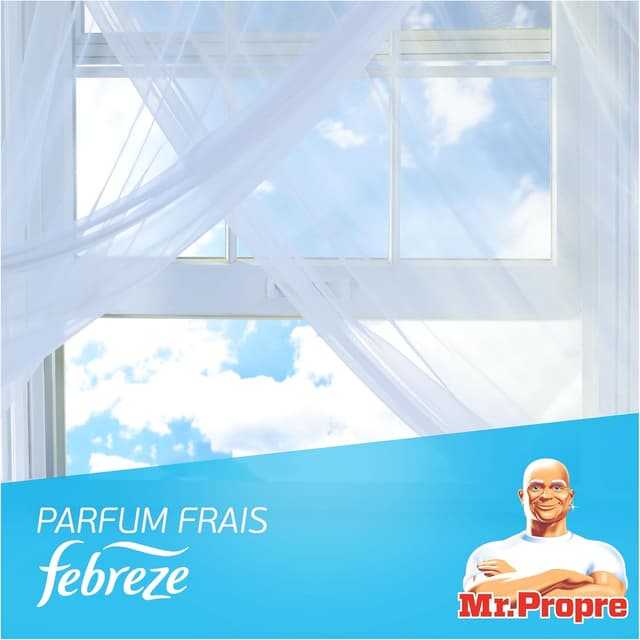 Detalle 2 de Mr. Propre Spray Fraîcheur Bains 10 x 80_000ml