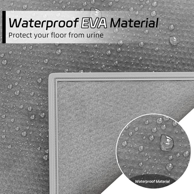 Thumbnail 4 de Garoopion Katzenklo Matte 90×76 cm Katzenmatte 🐾