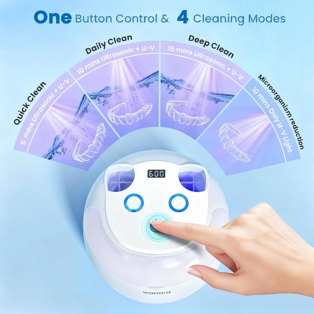 Thumbnail 6 de Ultrasonic Retainer Cleaner Machine 45kHz 🪥