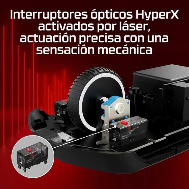 Thumbnail 5 de HyperX Pulsefire Haste 2 Pro - Ratón Gaming inalámbrico RGB ⚡