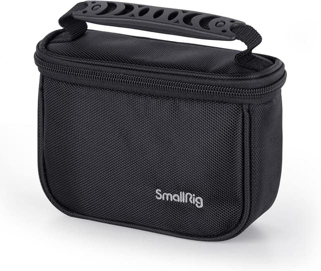Detalle de SMALLRIG Mini Camera Tasche Bag Protective Carrying Case (3704) – Schutztasche für kleine Kamera-Accessoires, Nylon mit atmungsaktivem Mesh
