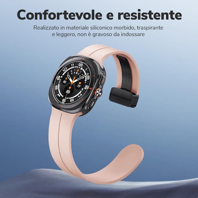 Detalle de NotoCity NotoCity cinturino Galaxy Watch Ultra 47mm Rosa