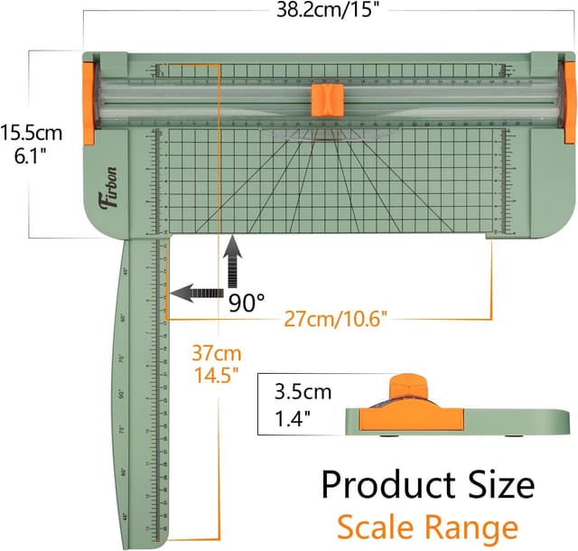 Detalle de Firbon A4 paper cutter 12 inch trimmer
