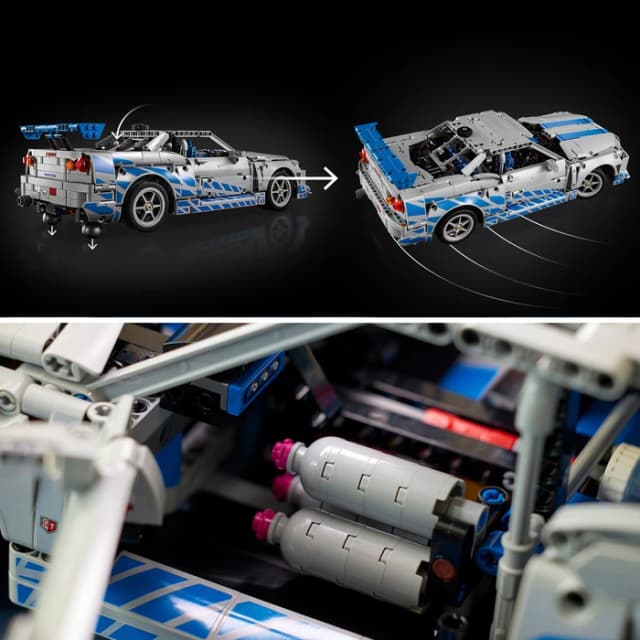 Thumbnail 1 de LEGO Technic 2 Fast 2 Furious Nissan Skyline GT-R (R34) Flitzer 42210