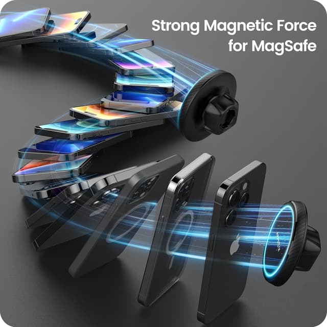 Thumbnail 2 de APPS2Car Support MagSafe voiture 7 cm