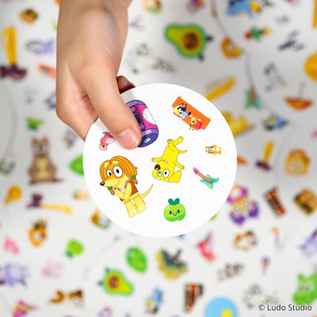 Thumbnail 4 de Asmodee Dobble Bluey kids card game 2–8 players 🎲