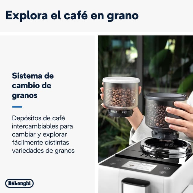 Thumbnail 3 de De'Longhi Rivelia EXAM440.55.W ☕ Cafetera Superautomática Compacta