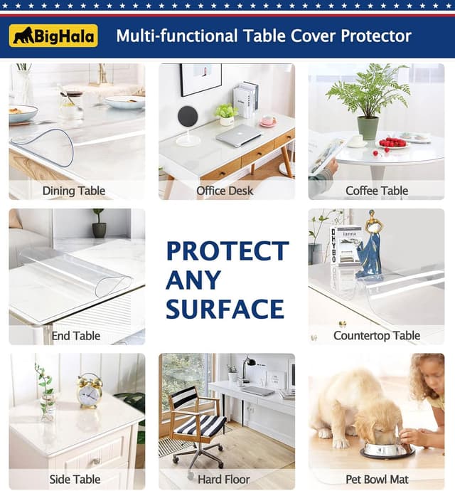 Thumbnail 4 de BigHala Vinyl Table Protector 40x40 cm
