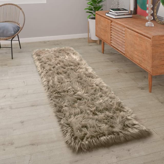 Thumbnail 8 de Paco Home Alfombra de Pelo Largo Corazón Rosa 🟥 40x60 cm