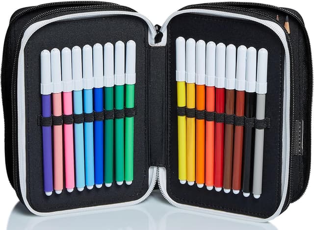 Detalle 2 de Seven Juventus Federmäppchen XXL Fußball