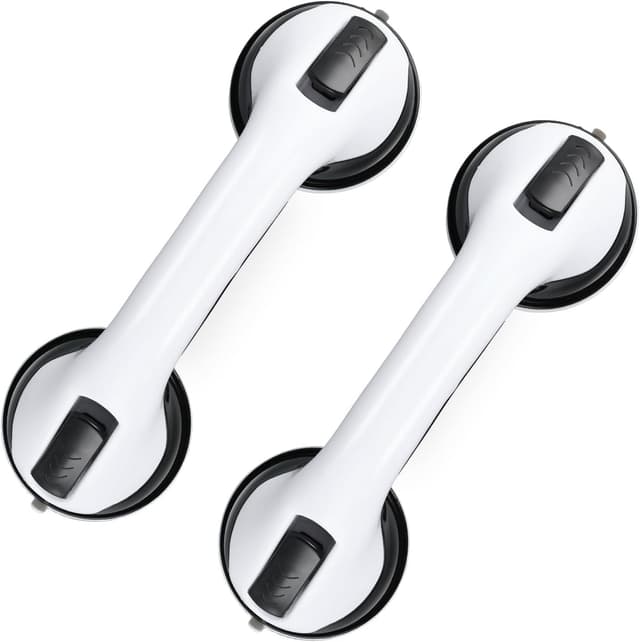 Imagen de 2 Pack 12 Inch Shower Grab Bars for Seniors en OfertitasTOP