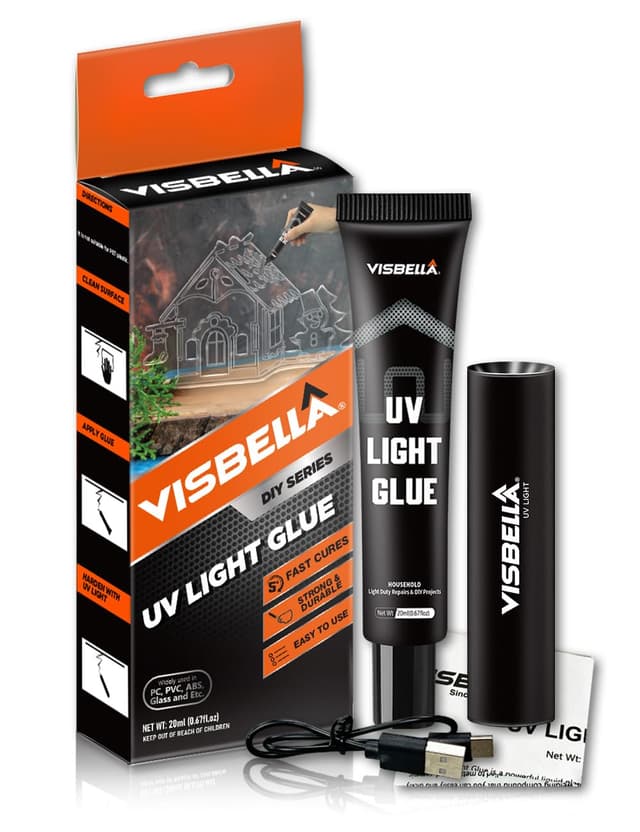 Imagen de Visbella Kit resina UV 20 ml en OfertitasTOP