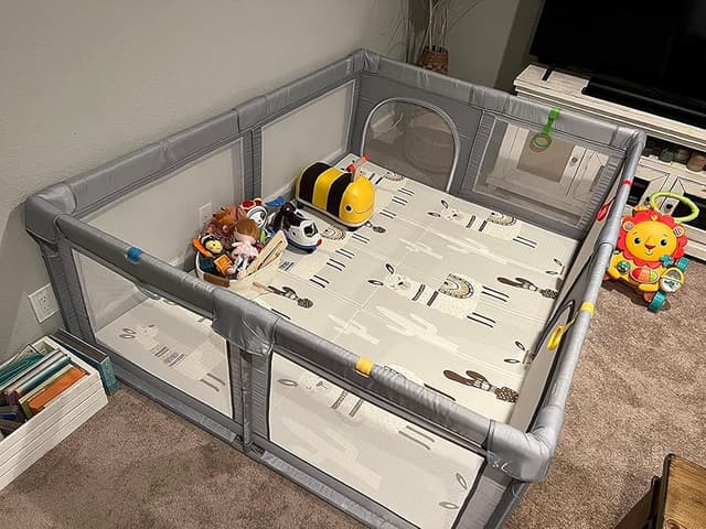 Detalle de Faltbare Baby-Spielmatte aus XPE, 150 x 200