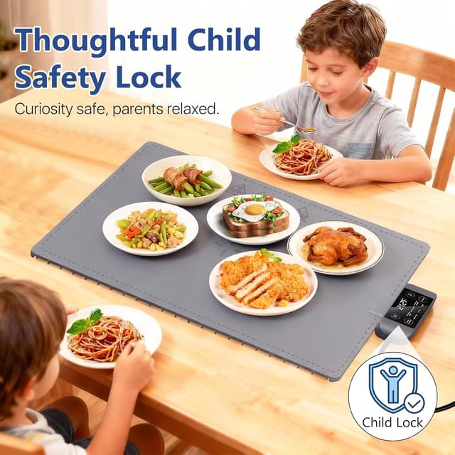 Thumbnail 6 de Waterproof Electric Food Warming Mat 17‑Level