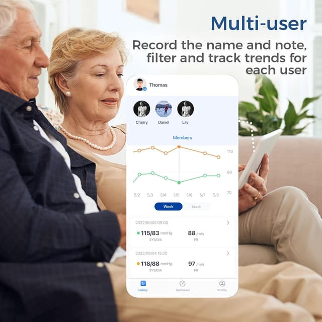 Thumbnail 5 de Checkme Blutdruckmessgerät Manschette 22–42 cm ❤