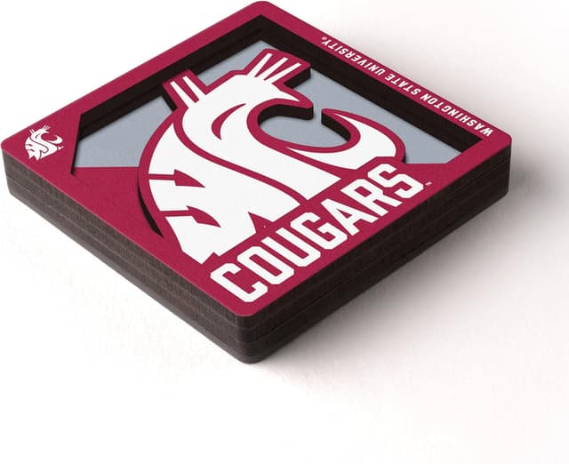 Thumbnail 6 de YouTheFan NCAA 3D Logo Series Magnet (Official Team Colors & Badge Design)